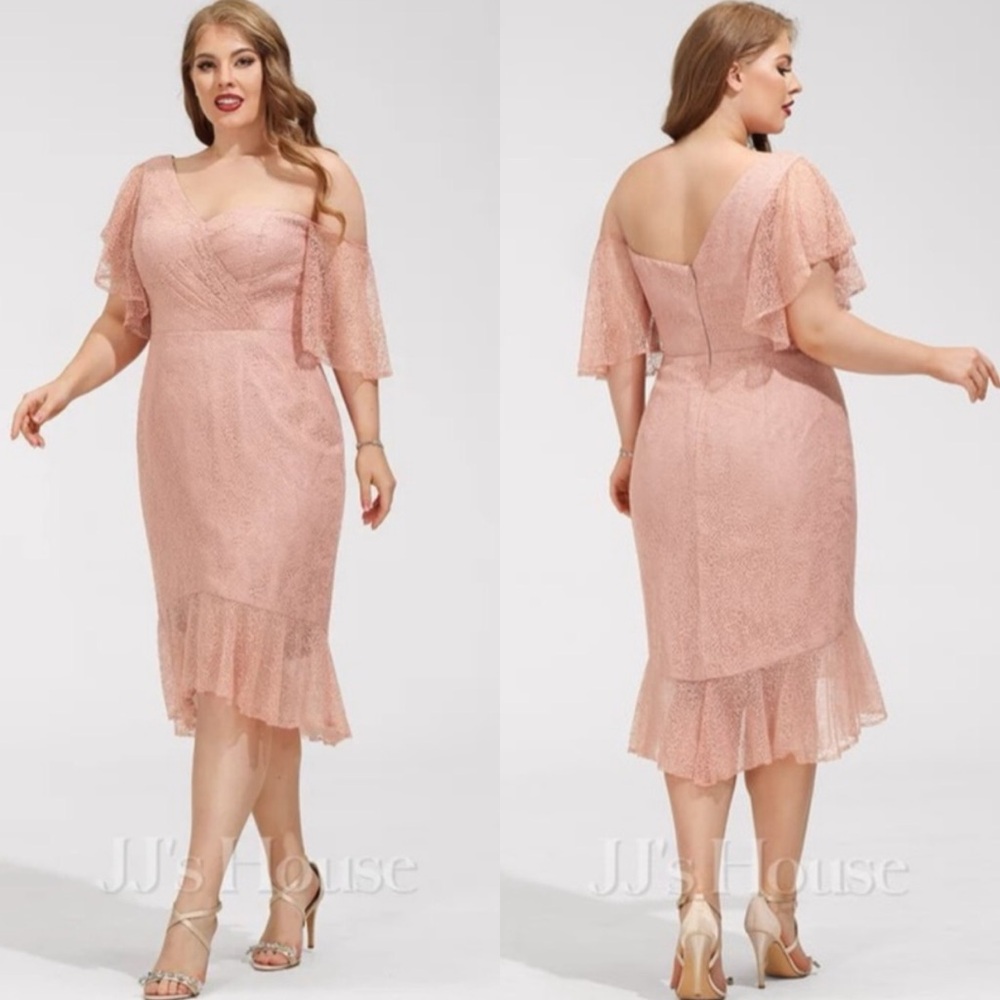 JJs House Pink Midi Dress